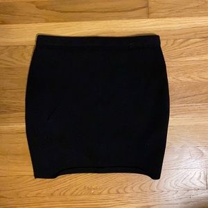 Rachel Roy black micro mini skirt